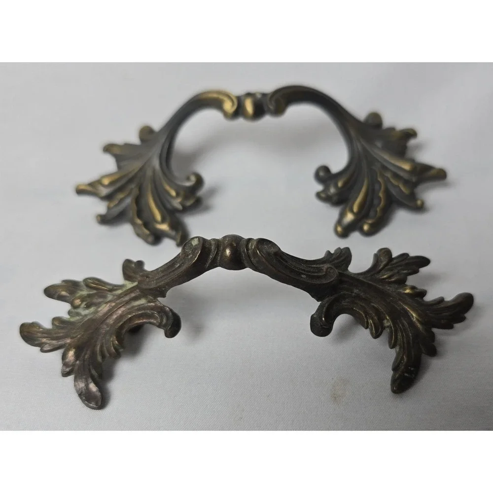 Vintage French Provincial Drawer Pull 1960's 3